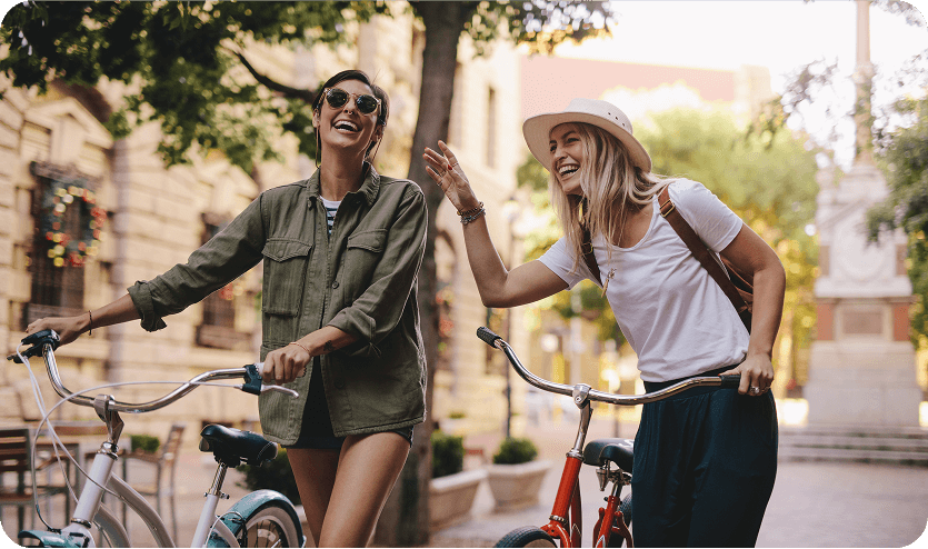 START OF THE DAY HOW TO BOOST MORNING PRODUCTIVITY AND CARRY IT THROUGH THE DAY YOUNG WOMEN RIDING BICYCLE