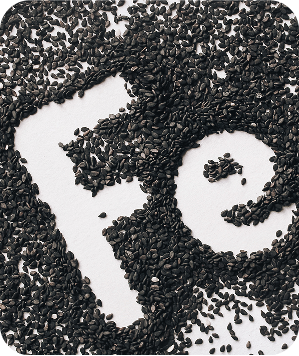 See what the buzz is about iron close up Fe symbol